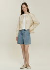 [시즌오프]라운드넥 집업 블루종 점퍼_LIGHT BEIGE_7