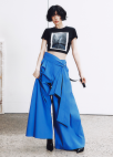[시즌오프]벨티드 코튼 와이드 팬츠_ROYAL BLUE_5