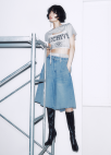 [시즌오프]로고 프린트 슬림핏 티셔츠_LIGHT GREY_6