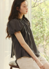 [Exclusive]린넨 셋업 숏팬츠_LIGHT BEIGE_10