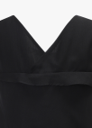 [잇미샤몰단독]드레이프 슬리브리스 탑_BLACK_16