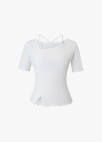 [시즌오프]언발란스 홀터넥 티셔츠_WHITE_6