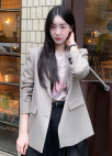 [Exclusive]피그먼트 프린트 티셔츠_BEIGE_9