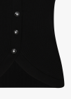 [잇미샤몰단독]버튼업 리브 가디건_BLACK_14
