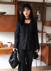 칼라리스 초커 타이 자켓_BLACK_11