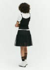 메쉬 레이어 스커트_BLACK_9