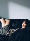 [프리오픈]로고 패치 오버핏 티셔츠_KHAKI_11
