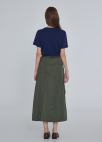 스트랩 셔링 스커트_KHAKI_9