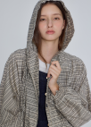 돌먼 슬리브 스트링 후드 점퍼_BEIGE_11