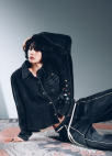 [프리오픈]라인 절개 스트레이트 데님 팬츠_DARK GREY_11