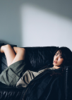 [프리오픈]오버핏 배색 후드 점퍼_BLACK_10