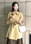 벨티드 레글런 하프 트렌치코트_BEIGE_11