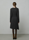 언발란스 햄 스커트_DARK GREY_8