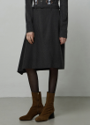언발란스 햄 스커트_DARK GREY_7