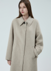 스탠 카라 싱글 핸드메이트 코트_LIGHT BEIGE_7
