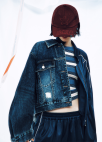 [프리오픈]빈티지 워싱 데님 볼캡_BURGUNDY_6