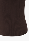 리브드 후드 니트탑_BROWN_16