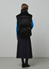 러플 패널 슬리브리스 롱원피스_DARK NAVY_10