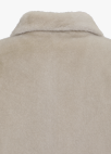 카라 집업 페이크 퍼 자켓_LIGHT GREY_14