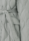 [Exclusive] 웨이브 퀼팅 구스다운 패딩코트_LIGHT GREY_21