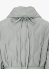 [Exclusive] 웨이브 퀼팅 구스다운 패딩코트_LIGHT GREY_22