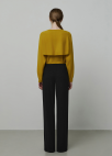 울브랜드 레이어드 니트탑_YELLOW_10