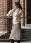 러플 패널 울 블렌디드 벨티드 스커트_BEIGE_7