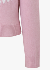 자가드 니트 가디건_LIGHT PINK_14