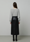 H라인 레더 스커트_BLACK_8