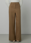 스티치 와이드 팬츠_DARK BEIGE_6