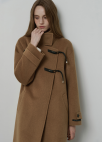 [Exclusive]하이넥 캐시미어 블랜디드 핸드메이드 코트_CAMEL_6