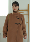 [Exclusive]하이넥 캐시미어 블랜디드 핸드메이드 코트_CAMEL_11