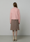 모헤어 브러시드 카라 가디건_LIGHT PINK_8