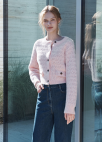 [Exclusive]라운드넥 버튼업 투톤 가디건_LIGHT PINK_6