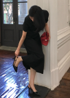 [Exclusive]H라인 셋업 스커트_BLACK_23