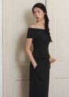 [Exclusive]H라인 셋업 스커트_BLACK_11
