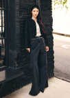 노카라 벨벳 크롭 자켓_BLACK_8
