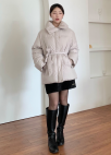 벨벳 미니 스커트_BLACK_8
