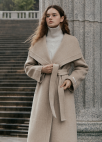 윙카라 캐시미어 블렌디드 핸드메이드 코트_LIGHT BEIGE_7