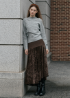 언발란스 플레어 스커트_BROWN_5
