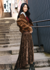 언발란스 플레어 스커트_BROWN_10