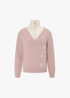레터링 칼라블럭 니트풀오버_LIGHT PINK_14