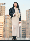 카라 집업 무스탕 자켓_BLACK_5