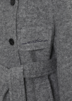 하이넥 싱글브레스티드 울 코트_GREY_17