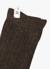스칼럽 골지 니삭스_BROWN_12