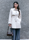 페이크 레더 미니 호보백_BROWN_15