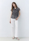 [Exclusive]와이드 데님 팬츠_WHITE_5