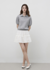 [Exclusive]티어드 미니 스커트_WHITE_24