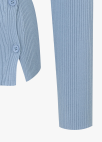 [Exclusive]사이드넥 리본 니트 풀오버_SKY BLUE_13