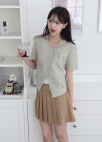[Exclusive]프린지 트위드 숏 자켓_LIGHT BEIGE_18